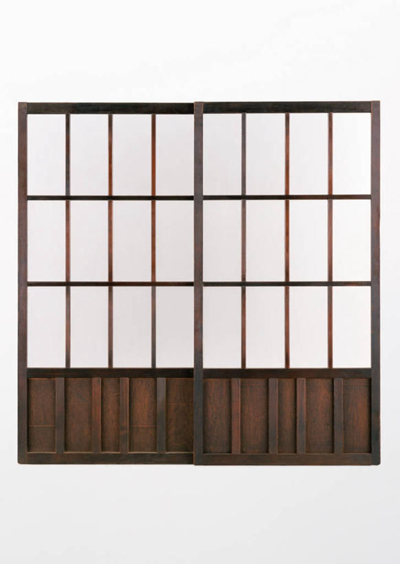 无人,竖图,室内,特写,白天,白色背景,正面,窗户,门,静物,关闭,拉门,木制,褐色,移门,木制品,摄影,影棚,封闭,障子,纸门,一扇,彩图,影棚拍摄,拍摄