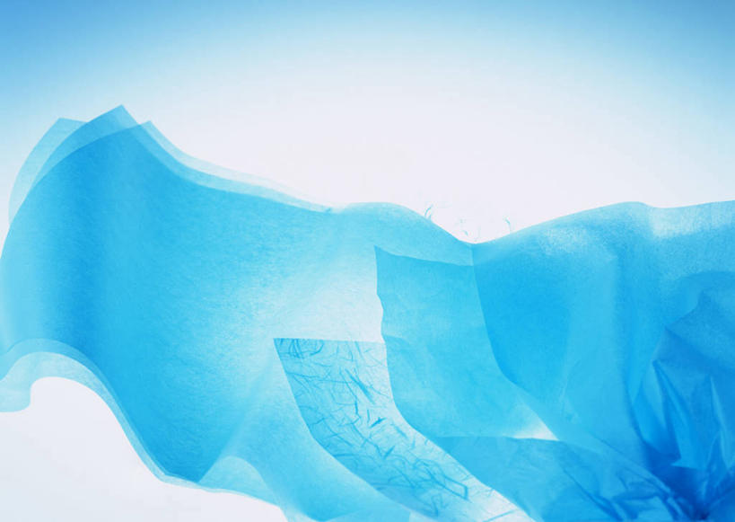 无人,横图,俯视,室内,特写,白天,静物,许多,阴影,蓝色背景,透明,反射,纹路,纹理,影子,纸,纸张,文化,蓝色,摄影,影棚,肌理,和纸,日本纸,理智,沉静,通明,冷色,高深,冷淡,彩图,高角度拍摄,影棚拍摄,拍摄