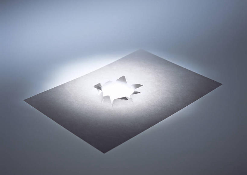 无人,横图,俯视,室内,特写,白天,静物,阴影,灰色背景,反射,影子,纸,洞,复印纸,纸张,白色,摄影,洞穴,影棚,穴,空白,彩图,高角度拍摄,影棚拍摄,拍摄