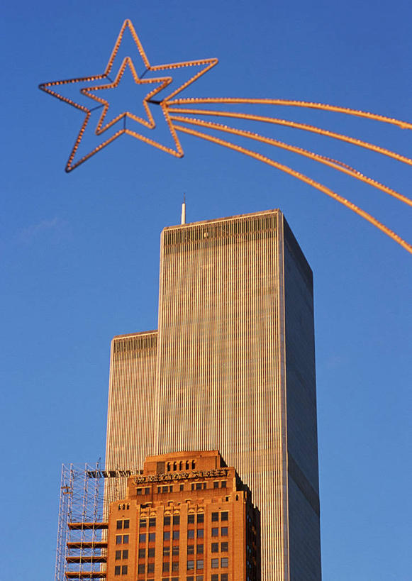 无人,高楼大厦,竖图,室外,白天,仰视,旅游,度假,标志建筑,城市,大厦,地标,建筑,摩天大楼,纽约,美国,阴影,光线,影子,建筑群,曼哈顿,娱乐,建设,蓝色,蓝天,天空,阳光,天,享受,休闲,旅游胜地,放松,晴朗,北美,北美洲,美洲,双子塔,纽约州,万里无云,帝国之州,帝国州,世界贸易中心,北亚美利加洲,亚美利加洲,晴空,晴空万里,彩图,低角度拍摄,大楼,高层建筑,高楼,摩天楼,曼哈顿岛,纽约世界贸易中心,世贸中心,双子大楼