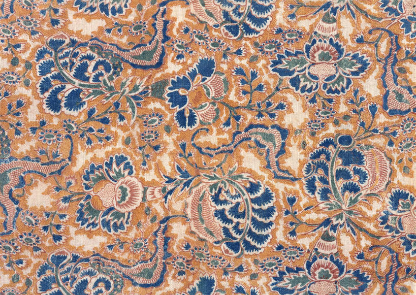 无人,横图,室内,特写,白天,正面,静物,花纹,日本文化,纹路,布,图案,纹理,布纹,文化,蓝色,金色,布匹,富贵,忠诚,肌理,富丽,名誉,荣华,彩图