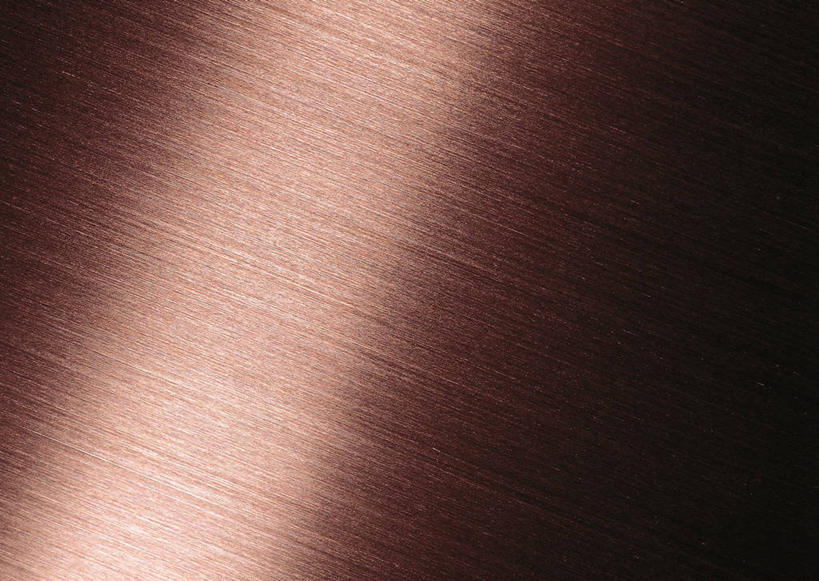 无人,横图,室内,特写,白天,正面,光晕,装修,静物,金属制品,阴影,不锈钢,光线,光泽,纹路,金属,材料,纹理,影子,棕色,光芒,装潢,华丽,光滑,金属拉丝,金属面板,拉丝,润滑,肌理,美观,雅致,雅观,滑腻,平滑,防锈,彩图,不锈耐酸钢,金属拉丝工艺,金属饰面板