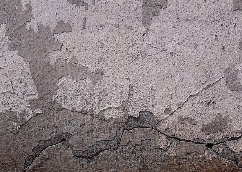 无人,横图,室外,特写,白天,正面,建材,建筑,静物,缝隙,裂缝,裂痕,纹路,材料,纹理,墙,混凝土,水泥,墙壁,墙面,灰色,建造,肌理,彩图
