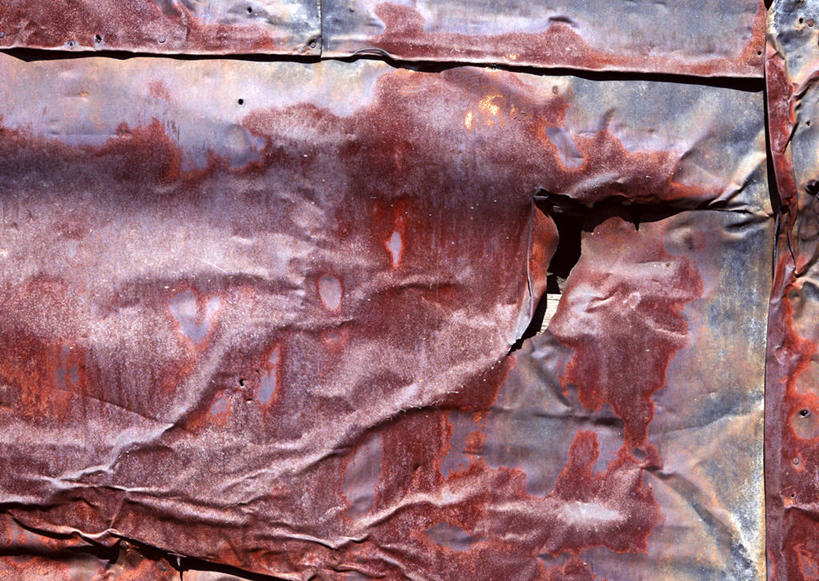 无人,横图,室外,特写,白天,正面,建材,建筑,静物,生锈,钢材,纹路,金属,材料,纹理,墙,墙壁,墙面,红色,建造,镀锌钢板,钢板,腐蚀,侵蚀,镀锌,肌理,腐化,锈迹斑斑,彩图,镀锌板,防腐