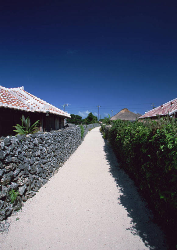 无人,家,竖图,室外,白天,正面,旅游,度假,美景,道路,路,日本,亚洲,阴影,光线,影子,房屋,墙,屋子,景观,小路,交通,娱乐,冲绳,楼房,墙壁,墙面,住宅,蓝色,蓝天,天空,阳光,自然,天,享受,休闲,景色,放松,晴朗,冲绳县,自然风光,东亚,万里无云,琉球群岛,日本国,九州地方,八重山群岛,晴空,晴空万里,彩图,房子,竹富町,八重山郡