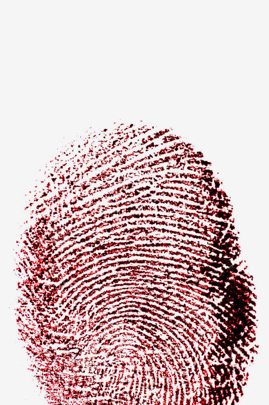 无人,竖图,俯视,室内,特写,白天,白色背景,静物,纹路,纹理,一个,红色,摄影,影棚,单个,手印,指纹,契约,肌理,约定,刑侦,辨别,彩图,高角度拍摄,影棚拍摄,拍摄