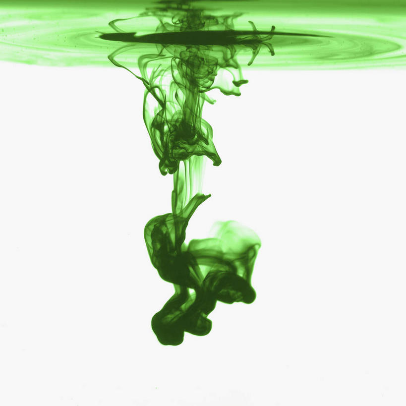 无人,方图,室内,特写,白天,白色背景,正面,飞溅,溅,材料,液体,水滴,水珠,绿色,摄影,影棚,喷洒,上色,下降,降落,染料,降低,下跌,下落,染色,彩图,影棚拍摄,拍摄