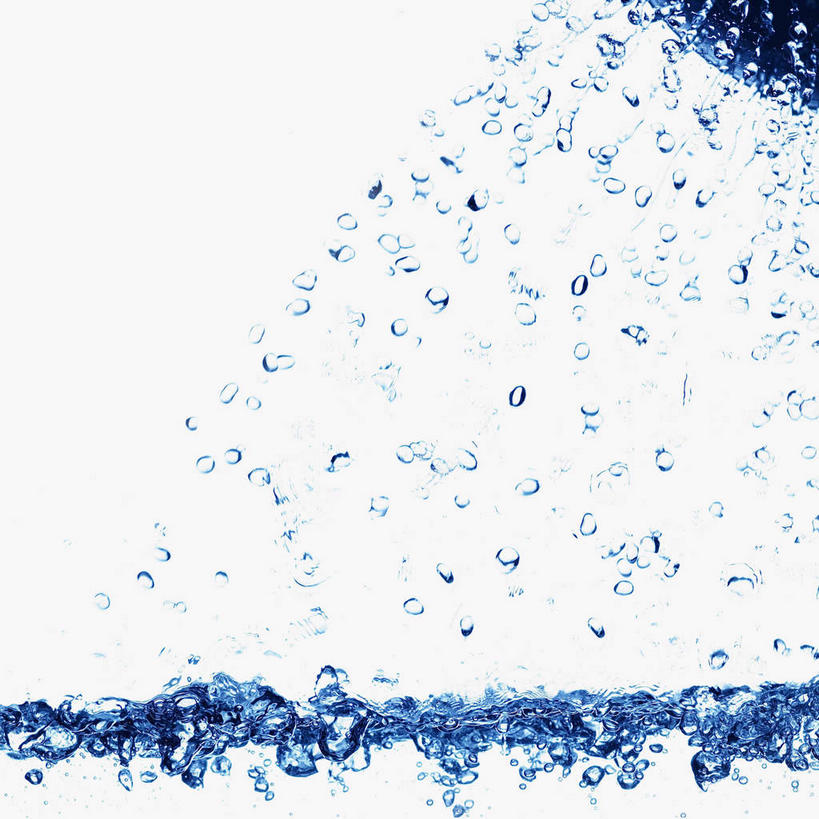 无人,方图,室内,特写,白天,白色背景,正面,飞溅,溅,液体,水滴,水珠,蓝色,摄影,影棚,喷洒,下降,降落,降低,下跌,下落,彩图,影棚拍摄,拍摄