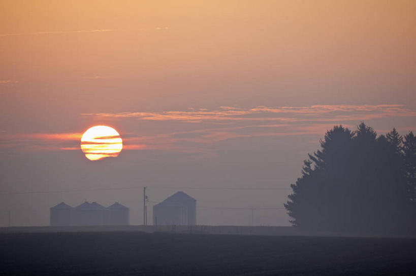 无人,家,横图,室外,白天,正面,旅游,度假,日出,美景,太阳,植物,雾,城市,美国,阴影,朦胧,模糊,电力,光线,电线,电线杆,线,影子,房屋,屋子,景观,云,云朵,电能,朝霞,晨曦,黎明,线路,云彩,娱乐,楼房,住宅,树,树木,绿色,白云,阳光,自然,享受,休闲,景色,放松,生长,成长,电,电源,迷雾,北美,北美洲,自然风光,美洲,能量,伊利诺斯州,首府,伊利诺伊,伊利诺伊州,伊利诺州,林肯之地,北亚美利加洲,亚美利加洲,斯普林菲尔德,春田市,朝阳,大雾,彩图,卯时,破晓,日始,房子