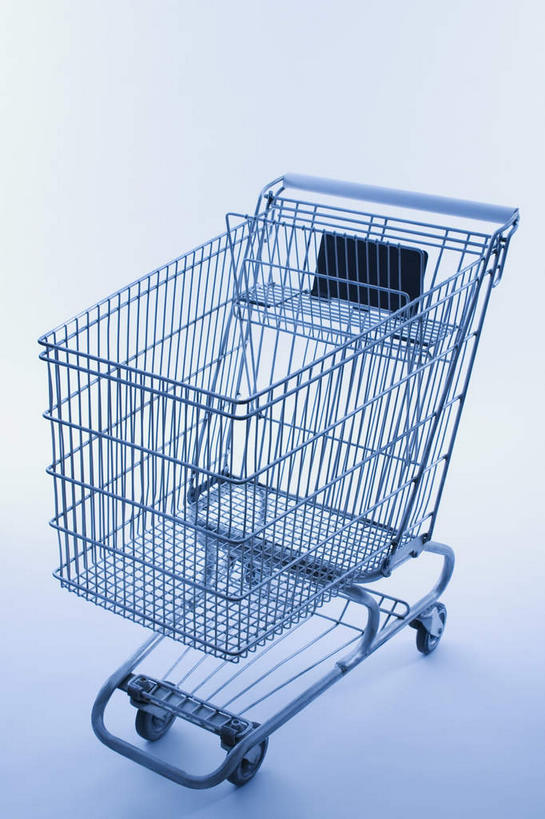 无人,竖图,俯视,室内,特写,白天,静物,购物车,一辆,阴影,反射,影子,车,手推车,摄影,影棚,便利,存放,载具,快捷,方便,寄存,寄放,暂存,彩图,高角度拍摄,影棚拍摄,拍摄