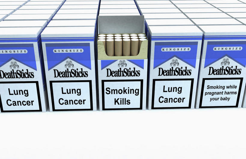 无人,横图,俯视,室内,白天,白色背景,香烟,一排,许多,整齐,英文,标志,文字,字符,字母,标识,排列,黄色,蓝色,白色,黑色,打开,烟,英文字母,开启,队列,香烟盒,卷烟,烟草,纸烟,彩图,高角度拍摄