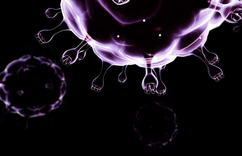 无人,横图,插画,室内,白天,正面,数码,分子,科技,微生物,阴影,网络,医学,高光,几何,计算机图形,合成,图画,画,紫色,生物,电脑合成图,数码合成图,医疗,病毒,生物学,艾滋病,漫画,写实,具体,具象,传染病,寄生,生命体,流行症,致命,艾滋病病毒,彩图