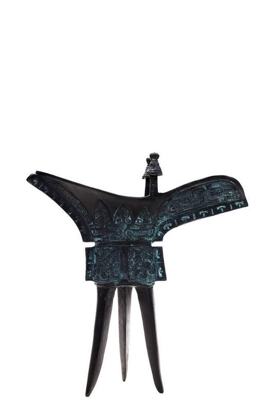 无人,竖图,室内,特写,白天,白色背景,正面,静物,杯子,金属制品,金属,一个,酒杯,摄影,影棚,单个,摄影棚,青铜,青铜器,彩图,影棚拍摄,拍摄,青铜制品,爵