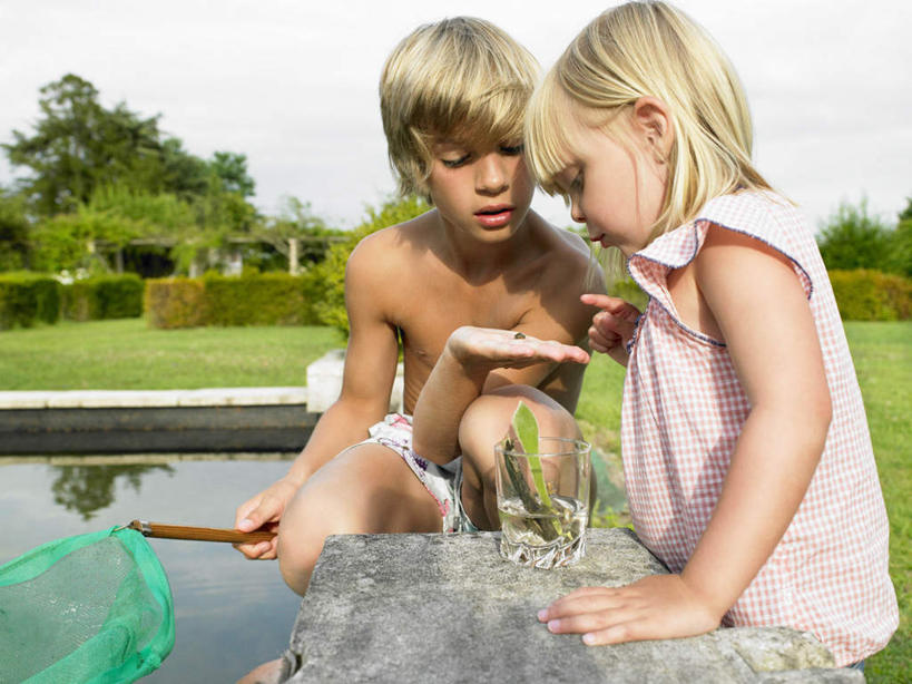 西方人,儿童,两个人,家庭,站,坐,捧,笑,微笑,露齿笑,横图,室外,白天,正面,纯洁,草地,草坪,植物,野生动物,杯子,欧洲,欧洲人,握,阴影,服装,光线,影子,池塘,水池,云,云朵,捕虫网,拿,云彩,拿着,注视,休闲装,裸露,玻璃制品,草,树,树木,一个,小孩,衣服,蓝色,绿色,白云,蓝天,天空,阳光,自然,动物,水杯,天,低头,观察,看,站着,休闲,温暖,温馨,一家人,休闲服,可爱,童年,童趣,握着,服饰,活泼,生长,幼崽,晴朗,单个,成长,观看,扫网,水网,和睦,察看,关注,裸,蝌蚪,童真,烂漫,无邪,扑网,垂头,幼体,天真,男孩,男人,男性,女孩,女人,女性,白种人,玻璃杯,晴空,端,端着,捧着,手捧,站立,坐着,半身,彩图,融洽,男生,女生