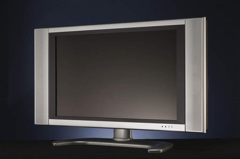 无人,横图,室内,特写,白天,正面,静物,电视,阴影,黑色背景,反射,影子,摄影,影棚,一台,彩电,彩色电视机,显像管屏,显像管屏幕,电视机,彩图,影棚拍摄,拍摄