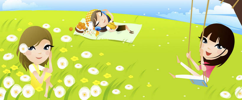 西方人,无人,三个人,伙伴,朋友,站,坐,躺,闭眼,睡,横图,插画,室内,白天,正面,友谊,数码,科技,草地,草坪,植物,叶子,欧洲,欧洲人,许多,阴影,服装,盛开,网络,坐垫,云,云朵,绿叶,高光,几何,计算机图形,合成,云彩,图画,注视,休闲装,画,草,花,花瓣,花朵,花卉,鲜花,树,树木,衣服,蓝色,绿色,白色,白云,蓝天,天空,自然,秋千,天,花蕊,观察,看,站着,休闲,休闲服,嫩叶,服饰,生长,晴朗,成长,观看,电脑合成图,数码合成图,察看,关注,漫画,写实,具体,具象,野餐垫,野餐地毯,多功能毯,卧着,友情,年轻女性,女人,女性,白种人,叶,叶片,晴空,闭眼睛,闭着眼,闭着眼睛,困,困觉,寝息,睡觉,躺着,卧,站立,坐着,彩图,全身