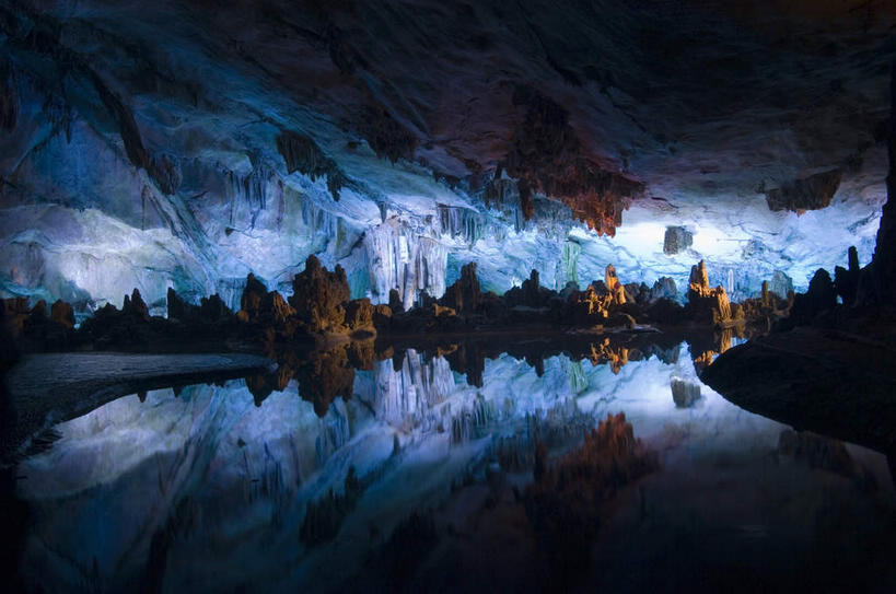 无人,横图,室内,白天,正面,旅游,度假,石头,美景,桂林,中国,亚洲,池塘,洞,景观,水池,娱乐,倒影,自然,享受,休闲,景色,放松,洞穴,广西,倒映,自然风光,东亚,钟乳石,穴,石钟乳,广西壮族自治区,中华人民共和国,桂林市,桂,华南地区,反照,石块,岩石,彩图