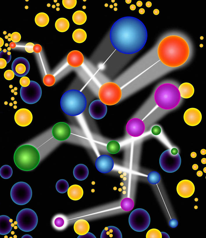 无人,竖图,插画,室内,特写,白天,正面,数码,科技,一排,许多,连接,阴影,黑色背景,组合,研究,整齐,科学,网络,化学,高光,几何,计算机图形,合成,图画,画,排列,链接,电脑合成图,数码合成图,紧固,未来,队列,拼接,拼凑,漫画,粒子,写实,具体,具象,拼合,凑集,聚合,撮合,链结,牢固,次原子粒子,纳米技术,亚原子,亚原子粒子,彩图