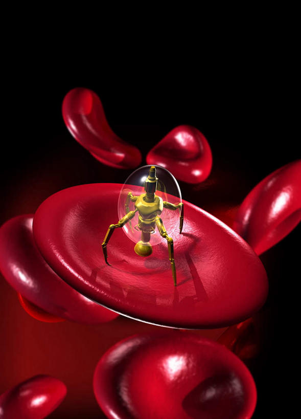 无人,竖图,插画,室内,特写,白天,正面,机器,技术,数码,科技,静物,许多,阴影,黑色背景,科学,网络,红血球,医学,细胞,高光,几何,计算机图形,合成,图画,画,一个,红色,机械,人体,单个,电脑合成图,数码合成图,生物学,血细胞,机器人,漫画,生理学,写实,具体,具象,红细胞,纳米机器人,纳米技术,彩图