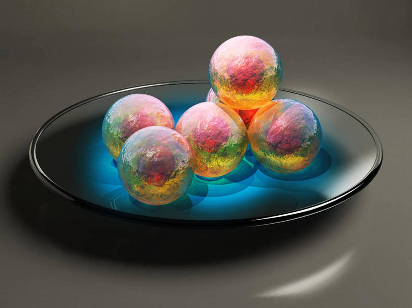 无人,横图,插画,室内,白天,正面,数码,科技,微生物,餐具,一堆,许多,阴影,堆叠,堆积,反射,科学,网络,医学,碟子,盘,细胞,影子,光亮,很多,高光,几何,计算机图形,合成,图画,画,一个,红色,蓝色,盘子,碟,褐色背景,单个,堆,电脑合成图,数码合成图,生物学,合成图,漫画,写实,具体,具象,光明,光洁,彩图,起源细胞,万用细胞,未分化细胞,干细胞