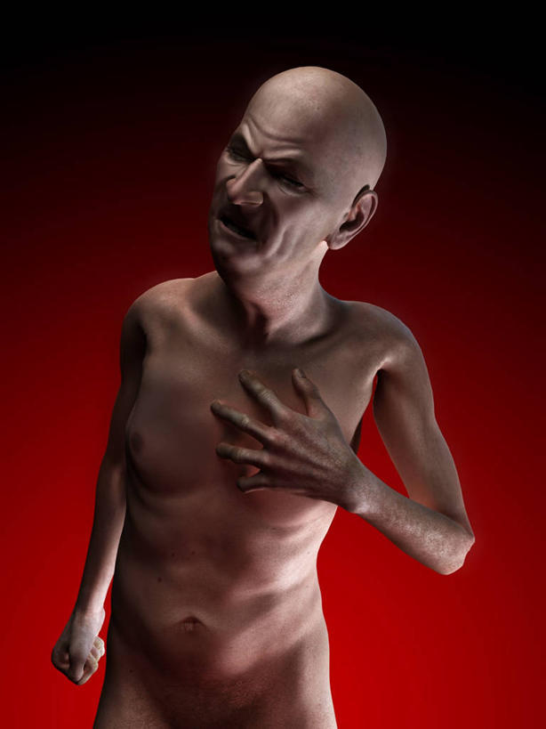 一个人,无人,站,闭眼,竖图,插画,室内,白天,正面,数码,科技,仅一个男性,仅一个人,仅一个中年男性,阴影,红色背景,网络,高光,几何,计算机图形,合成,图画,裸露,画,站着,遮,遮掩,赤裸,电脑合成图,数码合成图,疾病,掩盖,遮挡,合成图,裸,漫画,遮盖,写实,具体,具象,掩饰,心血管病,心血管疾病,心脏病,循环系统疾病,男人,男性,中年男性,闭眼睛,闭着眼,闭着眼睛,站立,半身,彩图