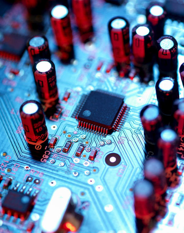 无人,竖图,俯视,室内,特写,白天,零件,静物,阴影,光线,电路板,影子,灯光,工业,电子工业,产业,彩图,高角度拍摄