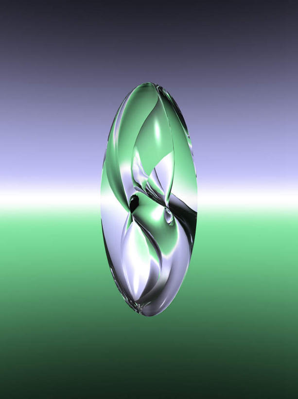 无人,竖图,室内,特写,白天,正面,抽象,数码,科技,橄榄球,金属制品,阴影,漂浮,透明,反射,网络,纹路,金属,纹理,高光,几何,计算机图形,合成,一个,蓝色,绿色,夸张,单个,明亮,电脑合成图,数码合成图,三维,肌理,深奥,三维图形,彩图