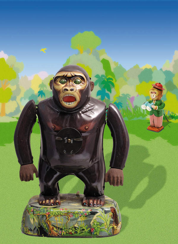 无人,站,竖图,室内,特写,白天,正面,数码,科技,草地,草坪,石头,植物,野生动物,猩猩,猴子,阴影,光线,网络,石子,影子,高光,几何,计算机图形,合成,草,树,树木,两个,蓝色,绿色,蓝天,天空,阳光,自然,动物,模型,天,站着,活泼,生长,成长,电脑合成图,数码合成图,写实,具体,具象,黄猩猩,石块,红猩猩,红毛猩猩,站立,彩图,全身