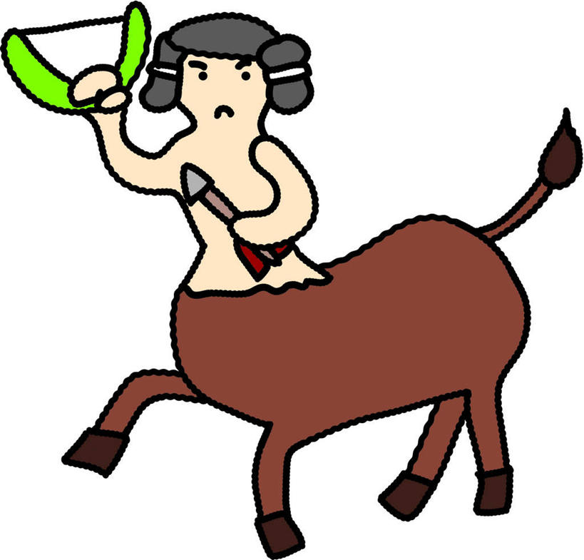 一个人,无人,坐,横图,插画,室内,白天,白色背景,正面,数码,科技,马,野生动物,仅一个男性,仅一个人,阴影,网络,高光,几何,计算机图形,拿,合成,图画,拿着,画,仅一个年轻男性,动物,箭,可爱,活泼,射手座,星座,电脑合成图,数码合成图,剑,漫画,写实,具体,具象,人马座,男人,男性,年轻男性,坐着,半身,彩图