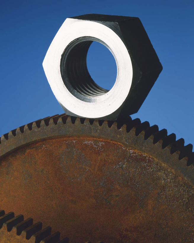 无人,竖图,室内,特写,白天,正面,零件,齿轮,静物,连接,蓝色背景,组合,生锈,金属,工具,一个,机械,摄影,铁锈,影棚,单个,链接,螺母,锈迹,螺帽,五金,紧固,拼接,拼凑,拼合,凑集,聚合,撮合,链结,牢固,彩图,影棚拍摄,拍摄