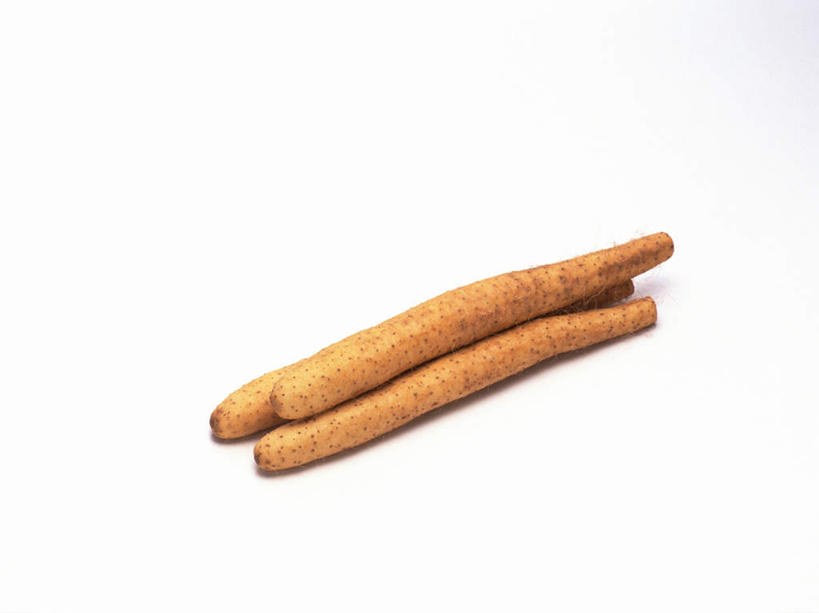 无人,横图,俯视,室内,特写,白天,白色背景,蔬菜,阴影,新鲜,反射,影子,山药,食品,食物,三个,黄色,摄影,有机食品,绿色食品,影棚,薯蓣,怀山药,淮山药,玉延,山薯,彩图,高角度拍摄,影棚拍摄,拍摄