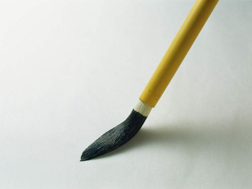 无人,横图,俯视,室内,特写,白天,白色背景,静物,阴影,反射,笔,毛笔,影子,办公用品,文化,文具,白色,学习用品,摄影,影棚,文具用品,一支,文房四宝,彩图,高角度拍摄,影棚拍摄,拍摄