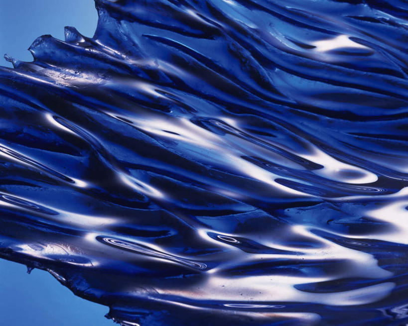 无人,横图,室内,特写,白天,正面,花纹,条纹,艺术,发光,空间,纹路,材料,液体,斑点,亚克力,画,蓝色,白色,闪耀,工业,耀眼,明亮,制造,创作,想象,丙烯酸,亚加力,有机玻璃,彩图