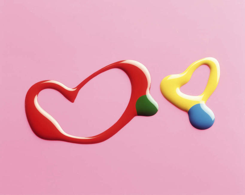 无人,横图,俯视,室内,特写,白天,爱情,连接,阴影,粉色背景,花纹,条纹,爱心,艺术,光线,空间,纹路,液体,影子,斑点,浪漫,画,两个,黄色,红色,蓝色,绿色,阳光,温暖,温馨,心形,恩爱,摄影,影棚,颜料,涂料,水彩,和睦,创作,融合,想象,心型,彩图,高角度拍摄,影棚拍摄,拍摄,融洽