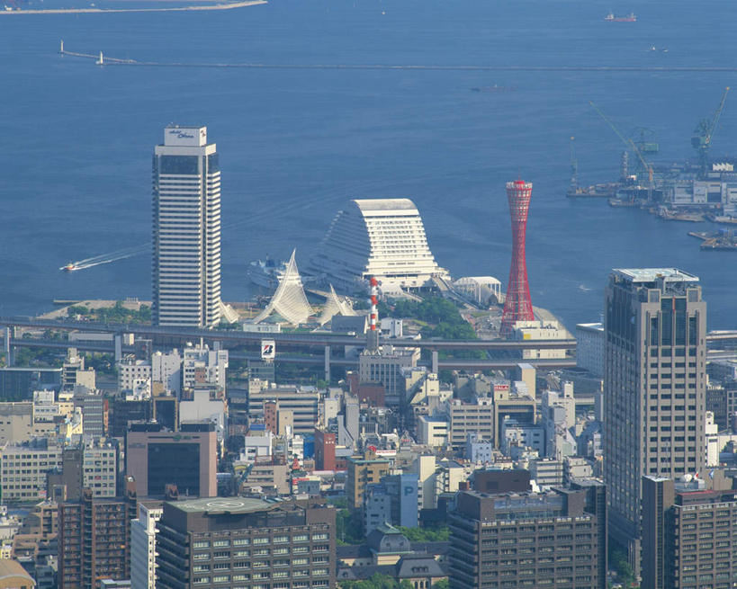 无人,博物馆,高楼大厦,横图,俯视,航拍,室外,白天,旅游,度假,海浪,海洋,美景,城市风光,标志建筑,城市,大厦,道路,地标,建筑,摩天大楼,日本,亚洲,研究,信息,景观,浪花,灯塔,交通,教育,方向,娱乐,建设,海水,享受,休闲,旅游胜地,景色,放松,引导,指引,展览,鸟瞰,欣赏,陈列,海景,东亚,本州,本州岛,日本国,近畿地方,近畿,兵库,兵库县,神户,神户港,神户港口塔,神户海洋博物馆,神户市,神戸,县厅,神戸市,航标,典藏,大海,风浪,海,海水的波动,近岸浪,涌浪,彩图,高角度拍摄,大楼,高层建筑,高楼,摩天楼,导航