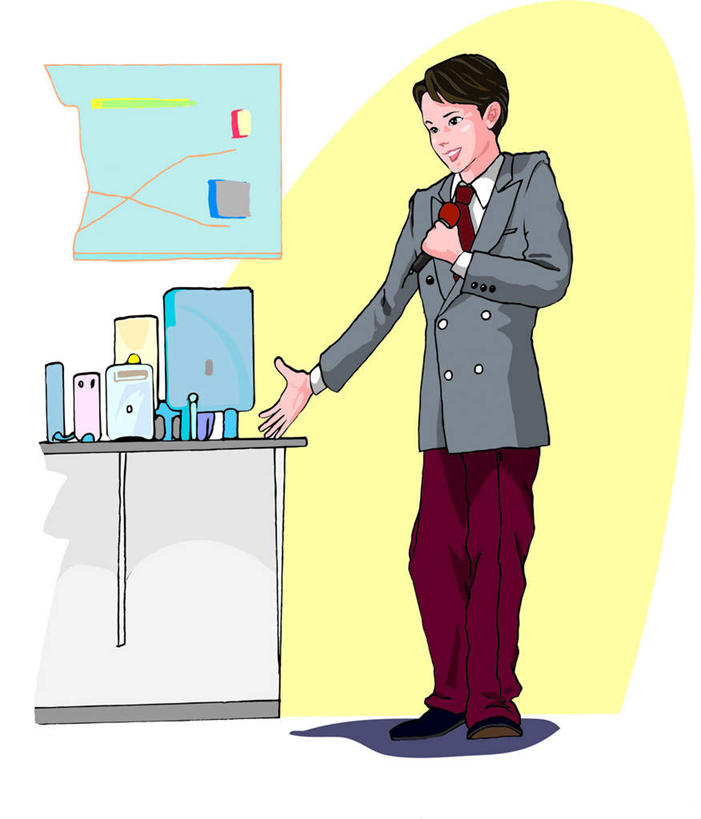 东方人,一个人,无人,站,说,竖图,插画,室内,白天,白色背景,正面,讨论,数码,科技,亚洲,仅一个男性,仅一个人,阴影,网络,墙,高光,几何,计算机图形,合成,图画,注视,黄种人,墙壁,墙面,画,仅一个年轻男性,观察,看,站着,观看,电脑合成图,数码合成图,察看,关注,主持人,漫画,写实,具体,具象,交流,男人,男性,年轻男性,亚洲人,沟通,讲话,交谈,商讨,说话,谈话,站立,彩图,全身