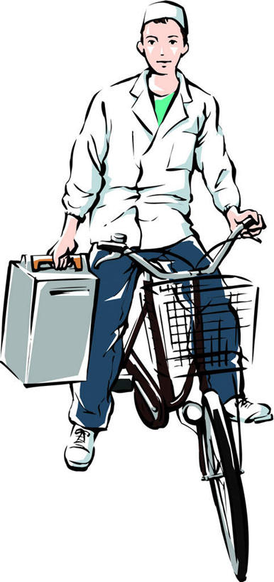 东方人,一个人,无人,坐,竖图,插画,室内,白天,白色背景,正面,数码,科技,自行车,亚洲,仅一个男性,仅一个人,阴影,网络,纸箱,高光,几何,计算机图形,合成,图画,注视,黄种人,车,脚踏车,画,仅一个年轻男性,箱子,交通工具,观察,看,快递员,观看,出差,电脑合成图,数码合成图,察看,关注,快递,漫画,速递,包装箱,写实,具体,具象,男人,男性,年轻男性,亚洲人,坐着,彩图,全身,旅行