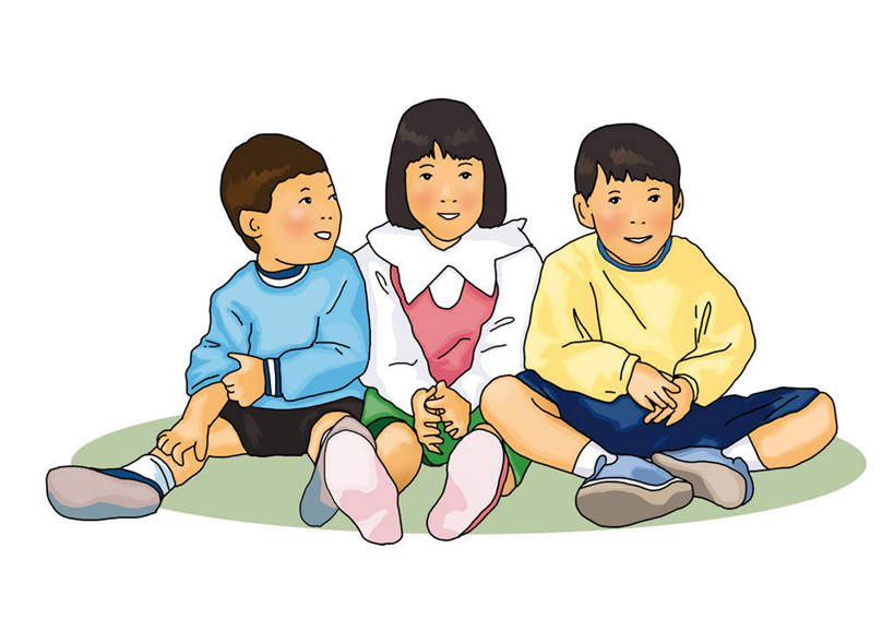 东方人,儿童,无人,三个人,伙伴,朋友,坐,笑,盘腿,微笑,横图,插画,室内,白天,白色背景,正面,友谊,纯洁,数码,科技,亚洲,阴影,服装,网络,高光,几何,计算机图形,合成,图画,注视,休闲装,黄种人,画,小孩,衣服,观察,看,休闲,休闲服,可爱,童年,童趣,服饰,观看,张开双腿,挠,电脑合成图,数码合成图,察看,关注,漫画,童真,烂漫,无邪,写实,具体,具象,天真,友情,男孩,男人,男性,女孩,女人,女性,亚洲人,盘腿而坐,盘膝,盘着腿的,盘着腿坐,双腿交叉,坐着,彩图,全身,男生,女生