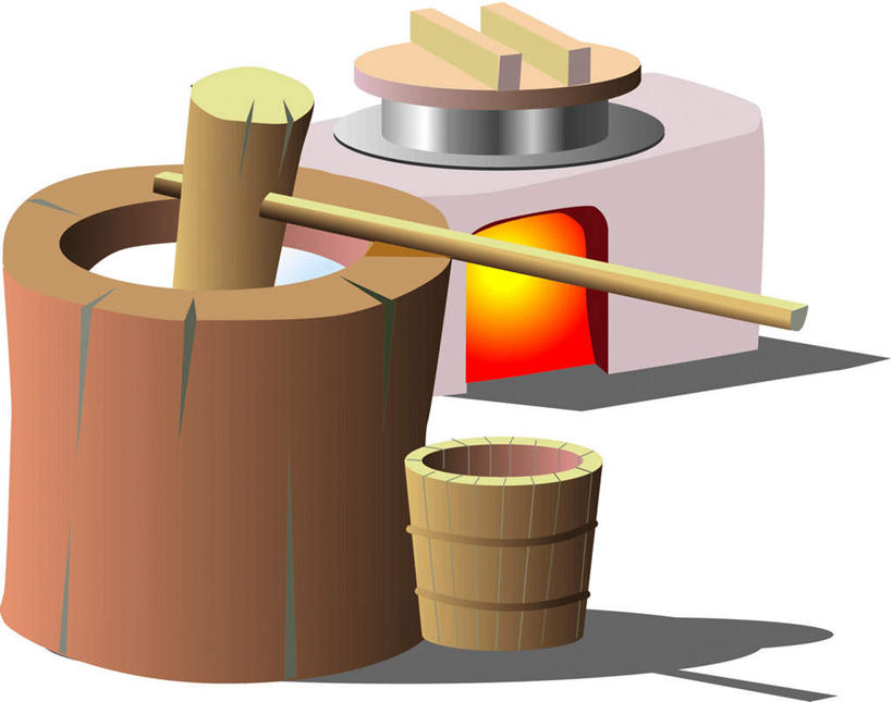 米饭,无人,横图,插画,室内,白天,白色背景,正面,烹饪,数码,科技,厨具,金属制品,阴影,光线,网络,金属,锅子,水桶,影子,灶台,年糕,饭,高光,几何,计算机图形,合成,图画,锅,画,一个,阳光,单个,锅具,电脑合成图,数码合成图,五谷,漫画,烹饪用具,舂,写实,具体,具象,烹调用具,木槌,烹调,彩图