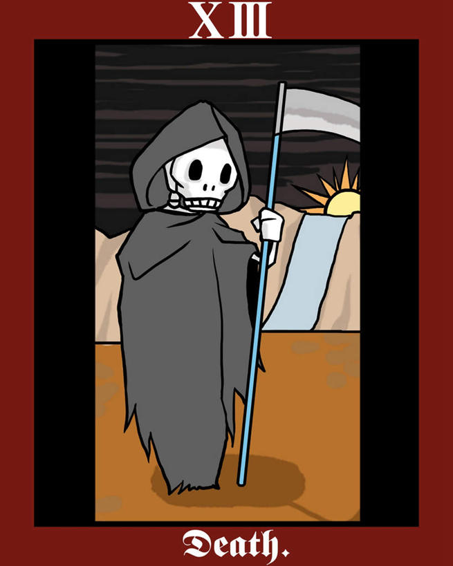 西方人,一个人,无人,站,竖图,插画,室内,白天,正面,民族服装,数码,科技,太阳,欧洲,欧洲人,仅一个人,握,阴影,黑色背景,网络,英文,边框,标志,方框,骷髅,数字,图案,文字,字符,字母,泥土,褐色,高光,几何,计算机图形,罗马数字,拿,风衣,合成,图像,图画,拿着,注视,标识,画,画框,卡片,观察,看,站着,卡通,可爱,握着,活泼,观看,英文字母,死亡,电脑合成图,数码合成图,察看,关注,黑衣,塔罗牌,占卜,漫画,镰刀,算命,写实,具体,具象,结束,死神,大阿卡那牌,白种人,站立,彩图,全身,传统服装,民俗服