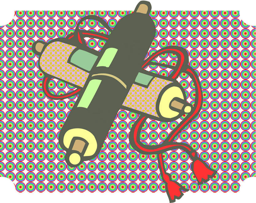 无人,横图,插画,室内,白天,白色背景,正面,数码,科技,阴影,网络,高光,几何,计算机图形,合成,图画,画,两个,绳子,卷,绳索,卷轴,电脑合成图,数码合成图,漫画,写实,具体,具象,画轴,木版画,彩图