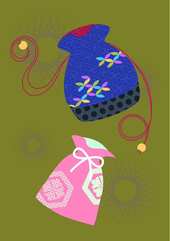 无人,竖图,插画,室内,白天,正面,购物,消费,数码,科技,袋子,日本,亚洲,阴影,网络,包装袋,手提袋,丝绸,丝带,购物袋,高光,几何,计算机图形,合成,图画,文化,绸带,画,两个,粉色,蓝色,两只,日式,金融,零钱袋,福袋,电脑合成图,数码合成图,购买,漫画,贸易,东亚,日本国,写实,具体,具象,彩图