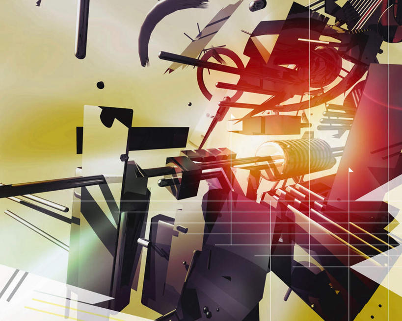 无人,横图,室内,白天,正面,抽象,机器,数码,科技,阴影,散落,光线,网络,线条,影子,高光,几何,计算机图形,合成,设备,阳光,机械,夸张,电脑合成图,数码合成图,创造,三维,装备,想象,深奥,配备,3D图形,三维图形,彩图