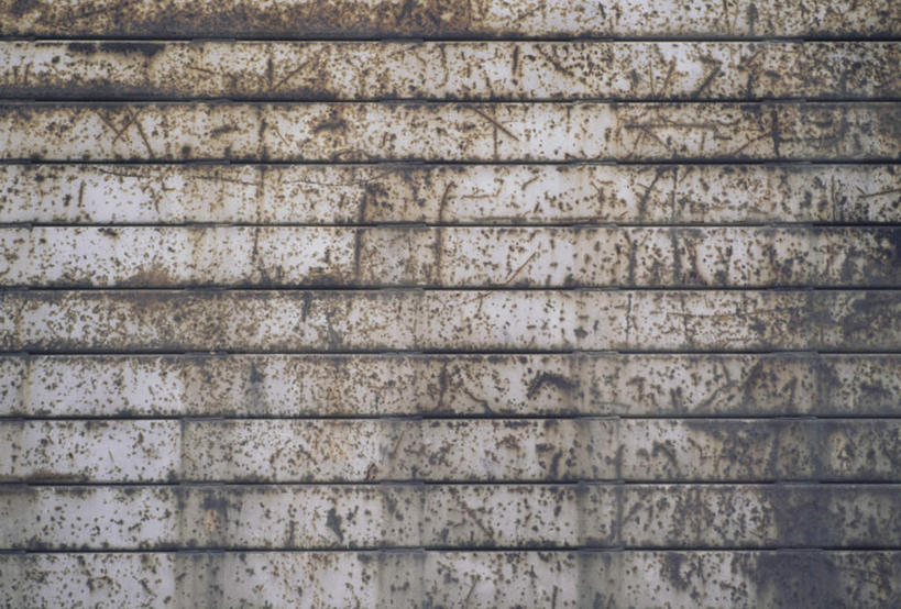 无人,横图,室外,特写,白天,正面,静物,金属制品,生锈,金属,墙,墙壁,墙面,腐蚀,侵蚀,腐化,锈迹斑斑,彩图