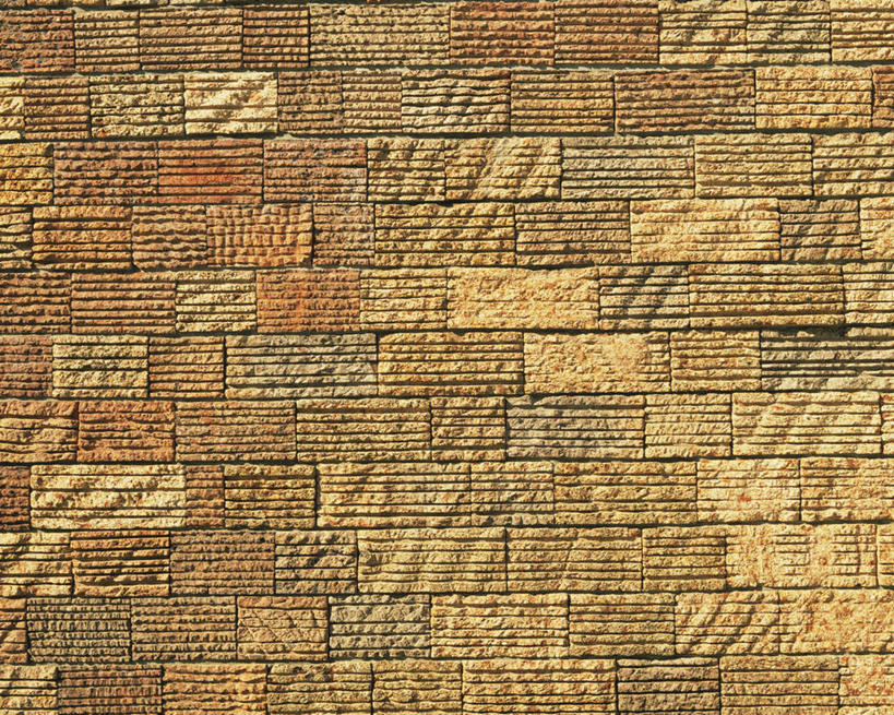 无人,横图,室外,特写,白天,正面,一排,许多,整齐,粗糙,纹路,方格,纹理,砖块,墙,墙壁,墙面,排列,灰色,毛糙,队列,彩图,粗拙