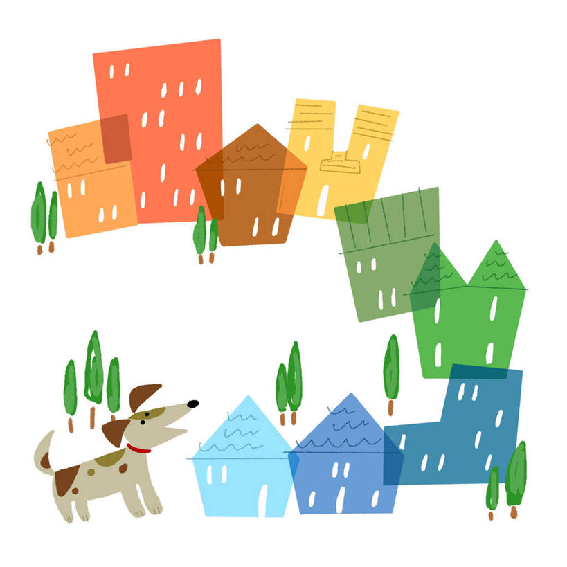 无人,家,站,方图,插画,室内,白天,白色背景,侧面,数码,科技,植物,宠物,狗,一排,阴影,整齐,网络,房屋,屋子,高光,几何,计算机图形,合成,图画,楼房,住宅,画,树,树木,排列,绿色,自然,动物,站着,可爱,生长,成长,电脑合成图,数码合成图,队列,漫画,忠诚,写实,具体,具象,犬,站立,彩图,全身,房子