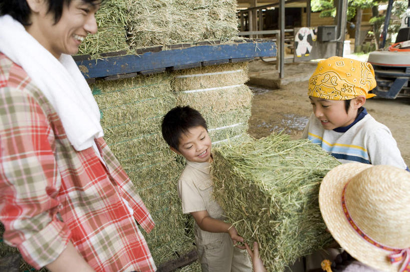 东方人,儿童,四个人,家庭,父亲,女儿,儿子,站,笑,微笑,露齿笑,横图,俯视,室外,白天,纯洁,植物,纺织品,亚洲,许多,握,服装,枯萎,朦胧,模糊,纺织物,头巾,草堆,枯草,干草堆,拿,拿着,注视,休闲装,黄种人,草,纺织,小孩,衣服,黄色,毛巾,观察,看,清洁,站着,休闲,温暖,温馨,父女,父子,一家人,休闲服,父爱,可爱,童年,童趣,握着,服饰,观看,保暖,和睦,察看,关注,童真,透气,烂漫,无邪,防水,牛棚,储水,耐磨,吸水,天真,男孩,男人,男性,年轻男性,女孩,女人,女性,亚洲人,孩子,年轻人,站立,半身,彩图,高角度拍摄,融洽,男生,女生