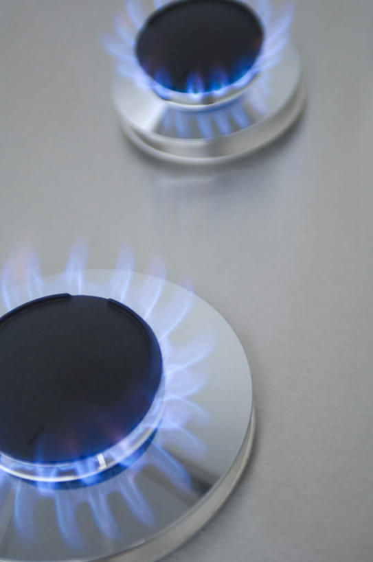 无人,竖图,俯视,室内,特写,白天,热情,厨房,厨具,火,金属制品,金属,火焰,燃烧,蓝色,灶具,燃气灶,燃气具,彩图,高角度拍摄,灶间