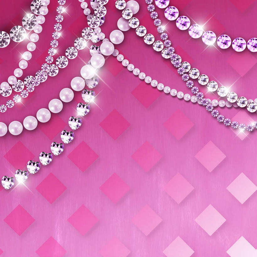 无人,方图,室内,特写,白天,正面,爱情,数码,科技,项链,一排,许多,阴影,粉色背景,整齐,网络,方形,高光,几何,计算机图形,浪漫,合成,装饰品,排列,粉色,饰品,首饰,恩爱,信物,电脑合成图,数码合成图,权利,队列,写实,具体,具象,彩图