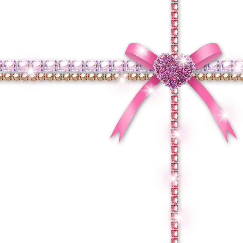 无人,竖图,室内,白天,白色背景,正面,数码,科技,阴影,网络,丝绸,丝带,缎带,高光,几何,计算机图形,合成,绸带,一个,粉色,亮片,蝴蝶结,单个,电脑合成图,数码合成图,写实,具体,具象,彩图